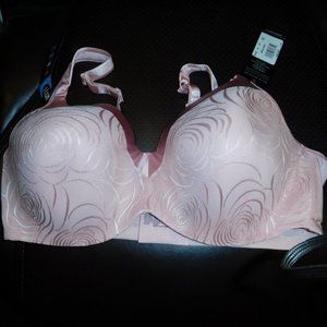 NWT 42D PINK BALI Smoothing Balconette Underwire Bra 4823 new!